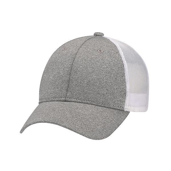 AJM POLY HEATHER NYLON MESH CAP