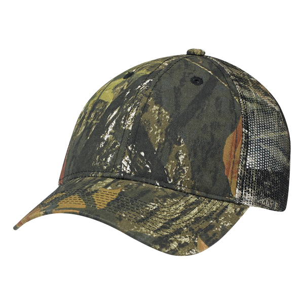 AJM CAMO BRUSHED POLYCOTTON/ POLYESTER MESH