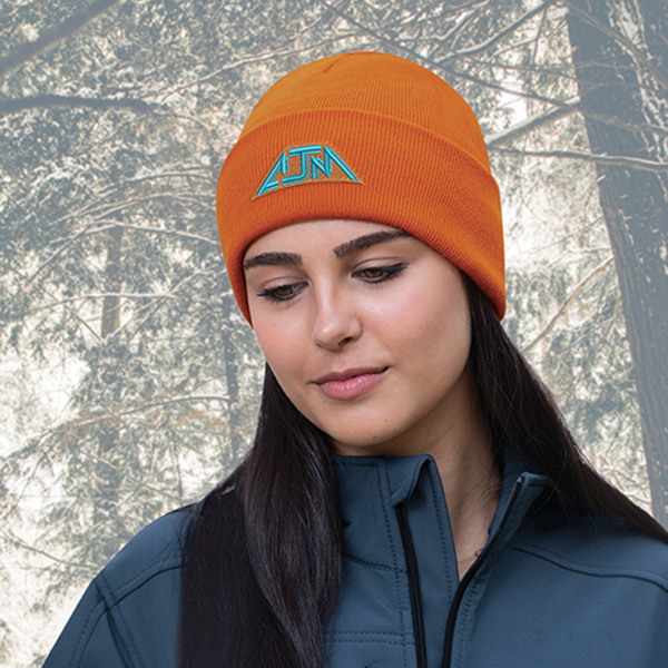 AJM ACRYLIC RIB KNIT CUFF TOQUE