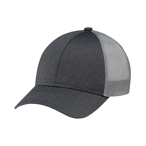 AJM POLY HEATHER NYLON MESH CAP