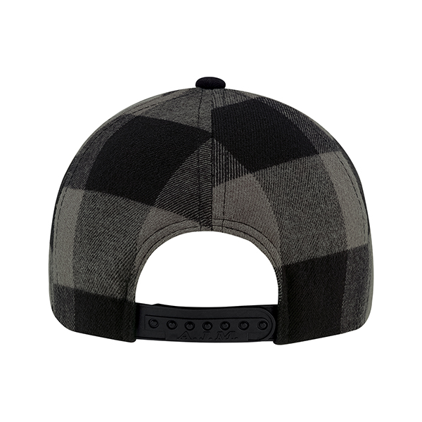 AJM COTTON DRILL/ACRYLIC LUMBERJACK PLAID CAP