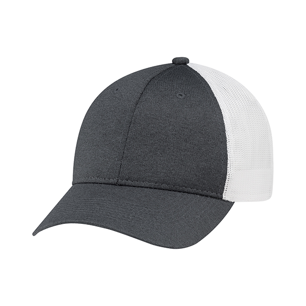 AJM POLY HEATHER NYLON MESH CAP