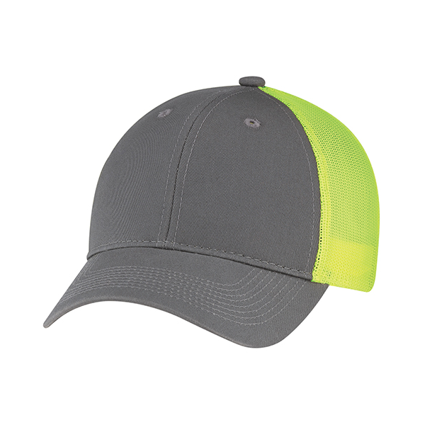 AJM ENZYME WASHED DELUXE TWILL/SOFT NYLON HAT