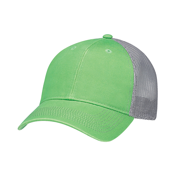 AJM ENZYME WASHED DELUXE TWILL/SOFT NYLON HAT