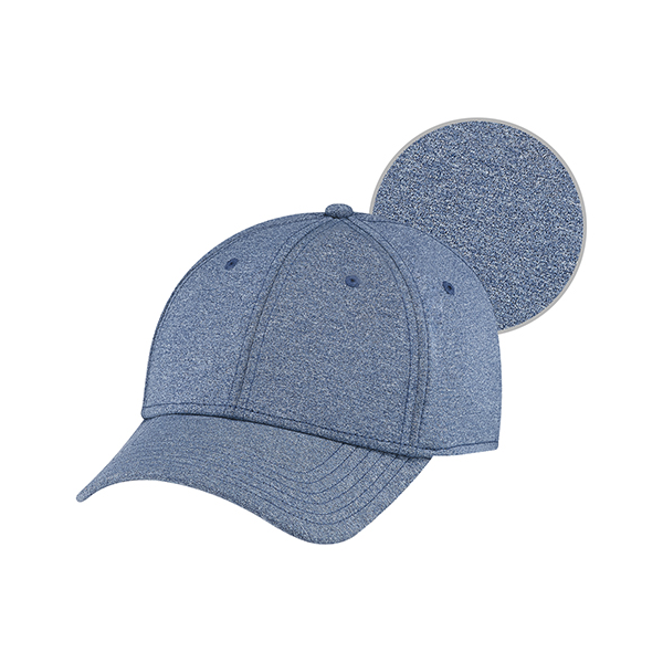 AJM POLYESTER HEATHER & SPANDEX HAT
