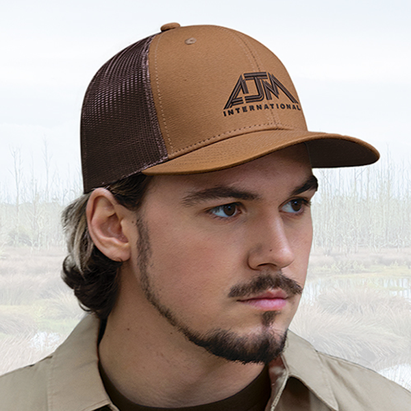 AJM DUCK CANVAS & MESH HAT