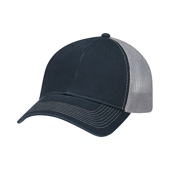 AJM ENZYME WASHED DELUXE TWILL/SOFT NYLON HAT