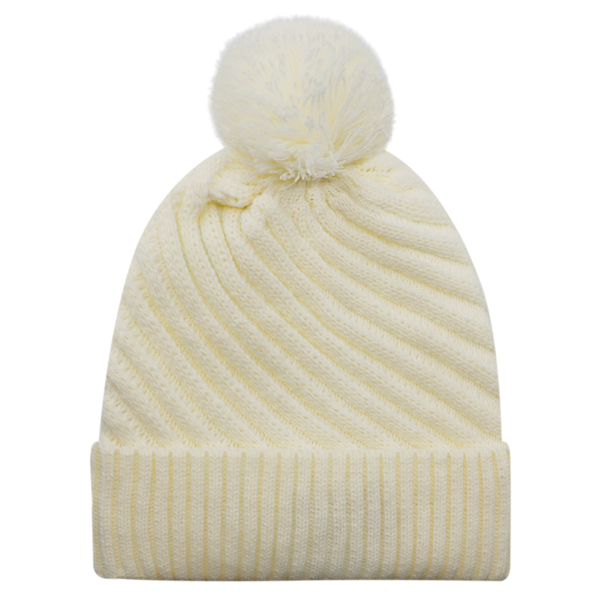 AJM JACQUARD CABLE KNIT TOQUE