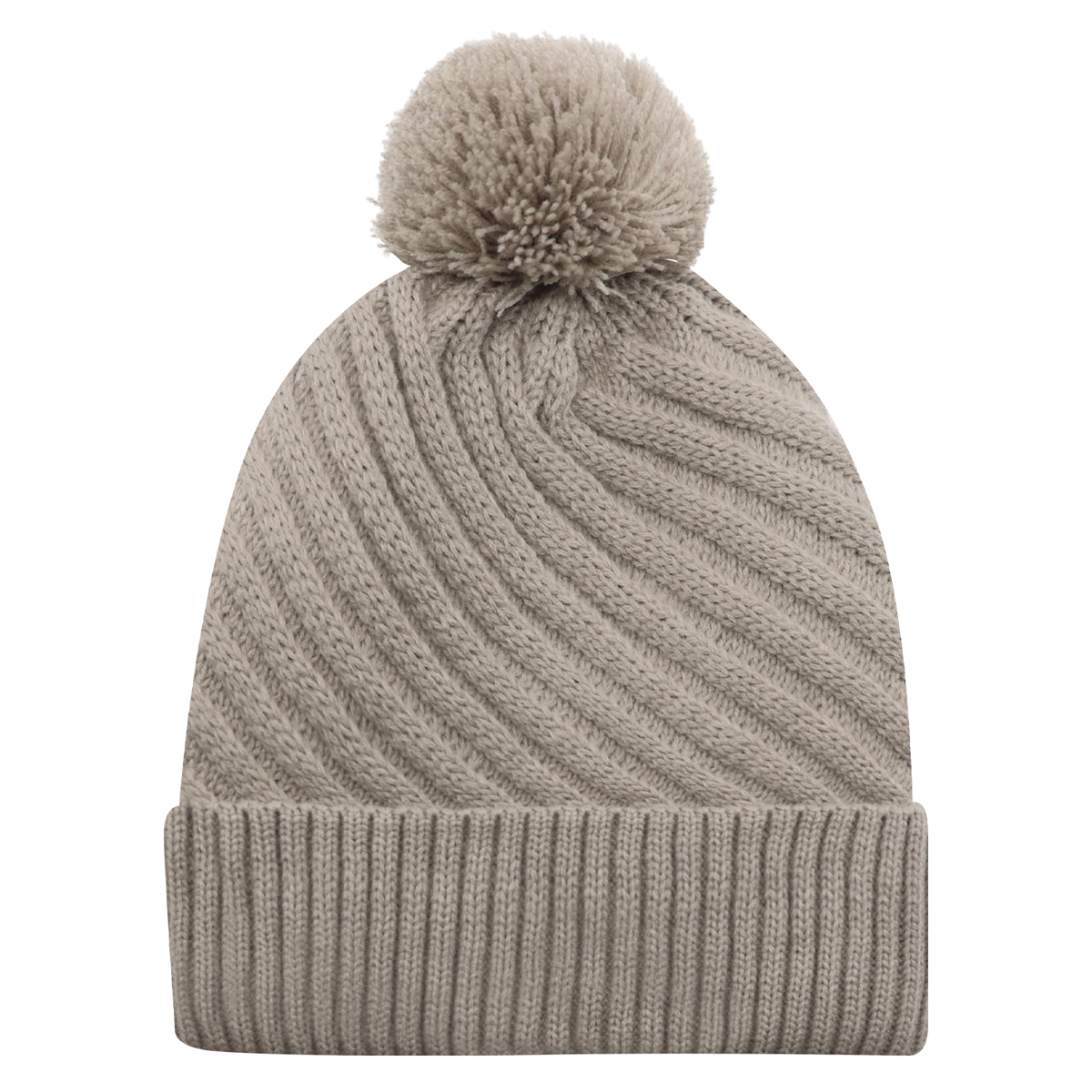 AJM JACQUARD CABLE KNIT TOQUE