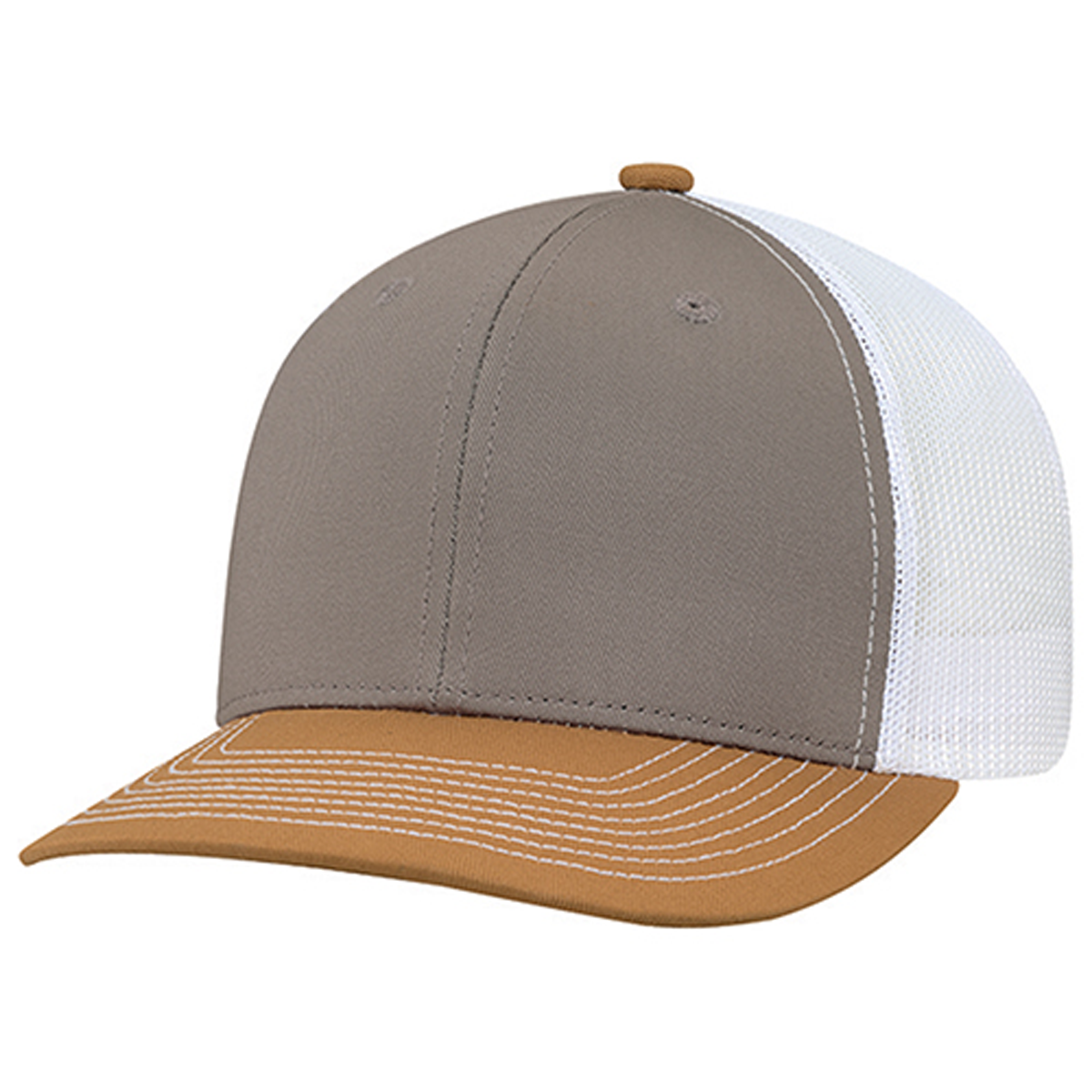 AJM DELUXE CHINO TWILL MESH BACK HAT