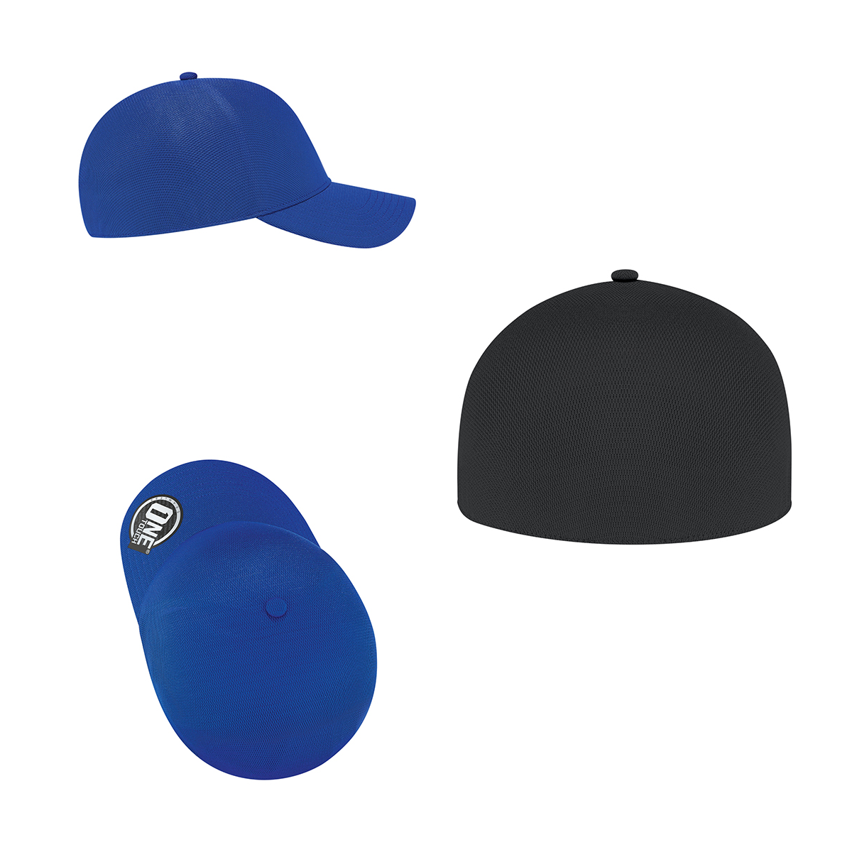 AJM ONE TOUCH SEAMLESS POLYESTER HAT