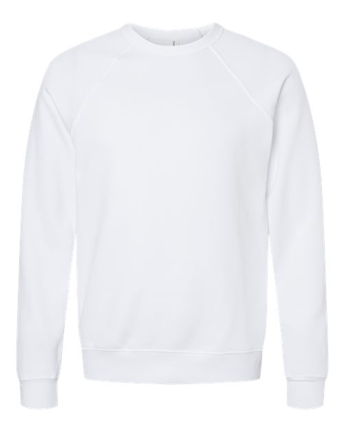 BELLA + CANVAS SPONGE FLEECE RAGLAN CREWNECK SWEATSHIRT