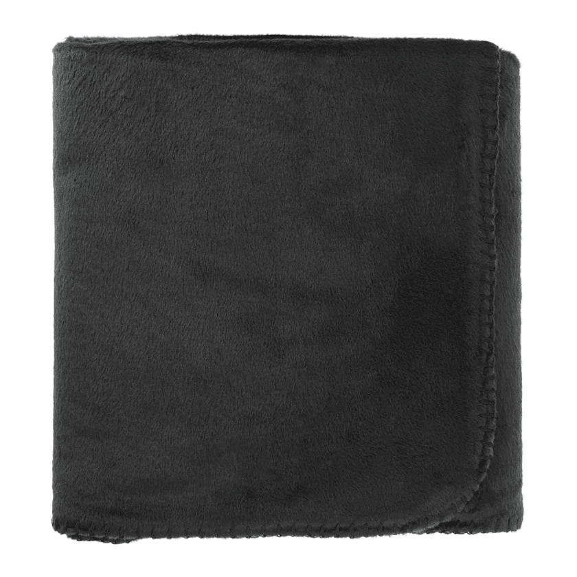 100% RECYCLED PET FLEECE BLANKET WITH RPET POUCH