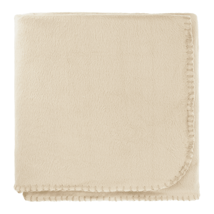 100% RECYCLED PET FLEECE BLANKET WITH RPET POUCH