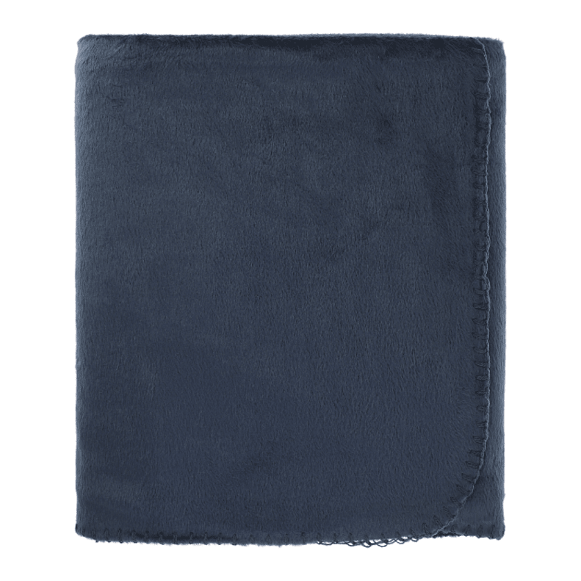 100% RECYCLED PET FLEECE BLANKET WITH RPET POUCH