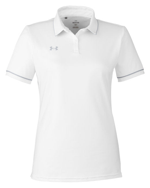 UNDER ARMOUR LADIES TIPPED TEAMS PERFORMANCE POLO