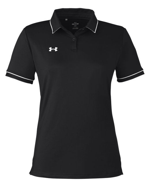 UNDER ARMOUR LADIES TIPPED TEAMS PERFORMANCE POLO