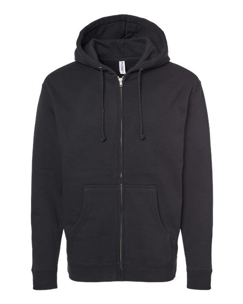 INDEPENDENT TRADING CO. HEAVYWEIGHT FULL-ZIP HOODED SWEATSHIRT