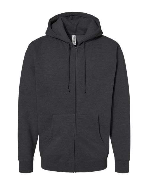 INDEPENDENT TRADING CO. HEAVYWEIGHT FULL-ZIP HOODED SWEATSHIRT