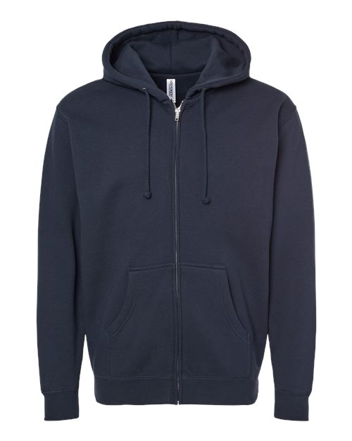 INDEPENDENT TRADING CO. HEAVYWEIGHT FULL-ZIP HOODED SWEATSHIRT