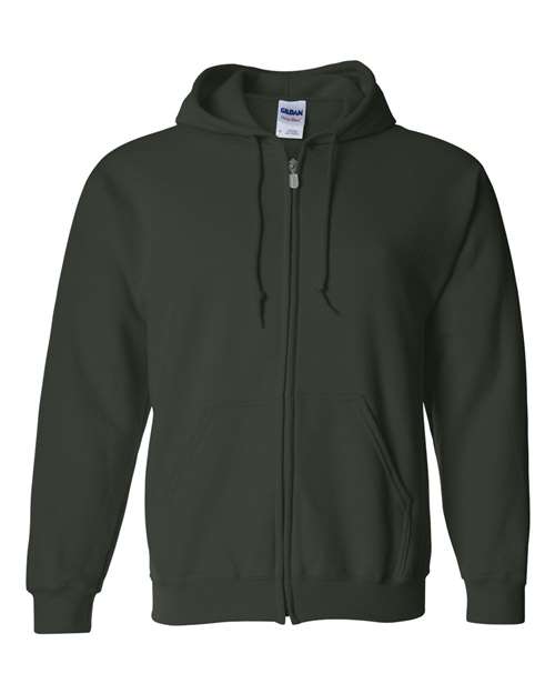 GILDAN ADULT HEAVY BLEND FULL-ZIP HOODED SWEATSHIRT