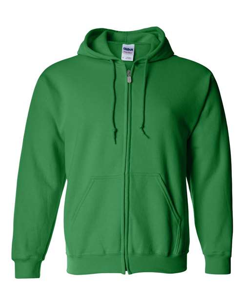 GILDAN ADULT HEAVY BLEND FULL-ZIP HOODED SWEATSHIRT 3XL-5XL