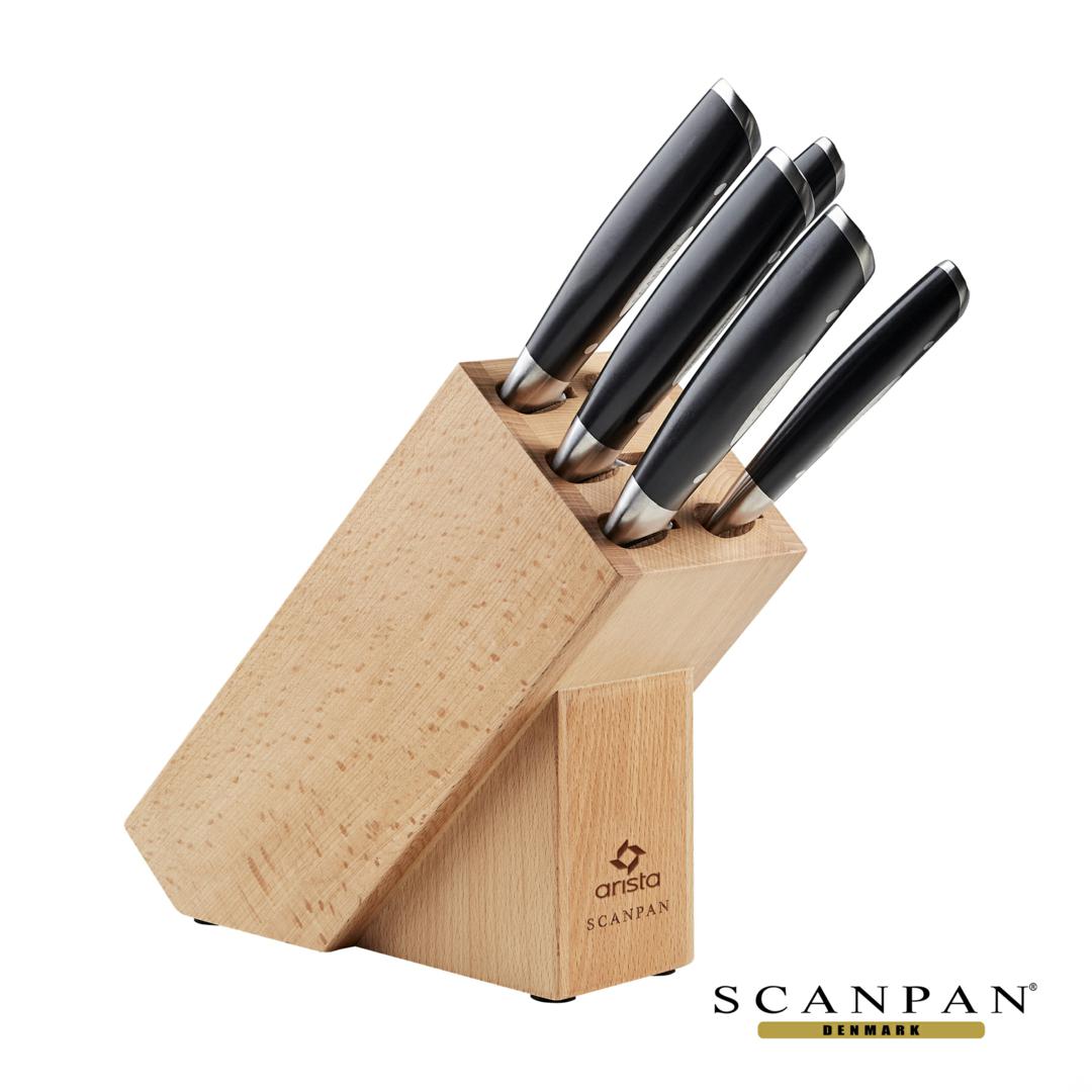 SCANPAN CLASSIC KNIFE BLOCK SET - 6PC