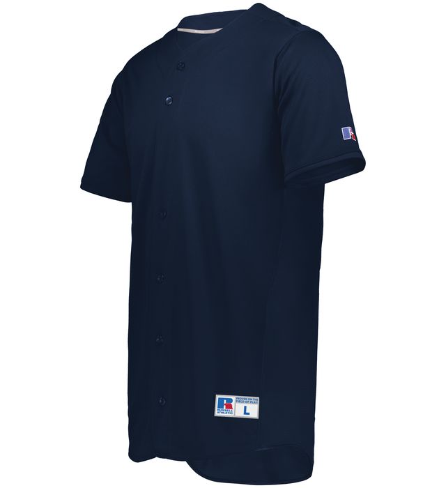 RUSSELL FIVE TOOL FULL-BUTTON FRONT BASEBALL JERSEY