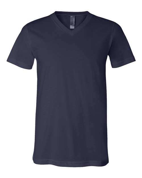 BELLA + CANVAS® ADULT JERSEY V-NECK T-SHIRT