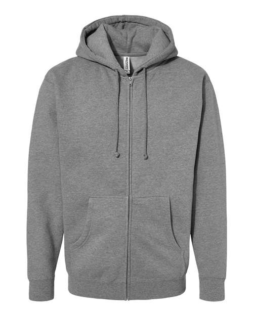 INDEPENDENT TRADING CO. HEAVYWEIGHT FULL-ZIP HOODED SWEATSHIRT