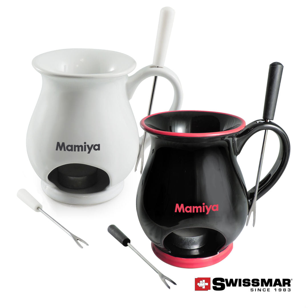 SWISSMAR INDULGE 4PC FONDUE SET