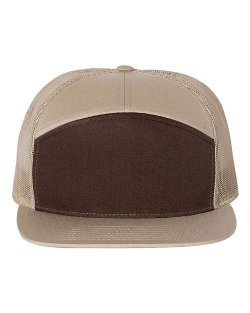 RICHARDSON 7 PANEL TRUCKER HAT