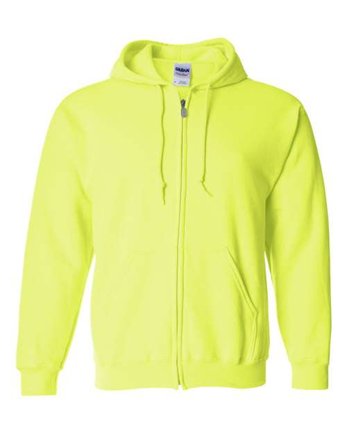 GILDAN ADULT HEAVY BLEND FULL-ZIP HOODED SWEATSHIRT 3XL-5XL