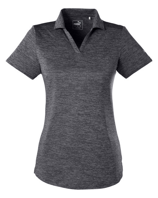 PUMA GOLF LADIES ICON HEATHER POLO