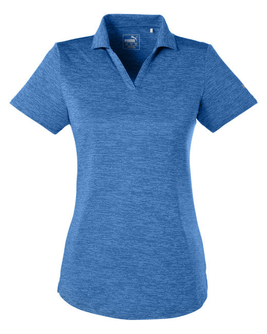 PUMA GOLF LADIES ICON HEATHER POLO