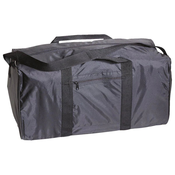 QUALITY SPORTSWEAR BASIC BLACK DUFFEL BAG