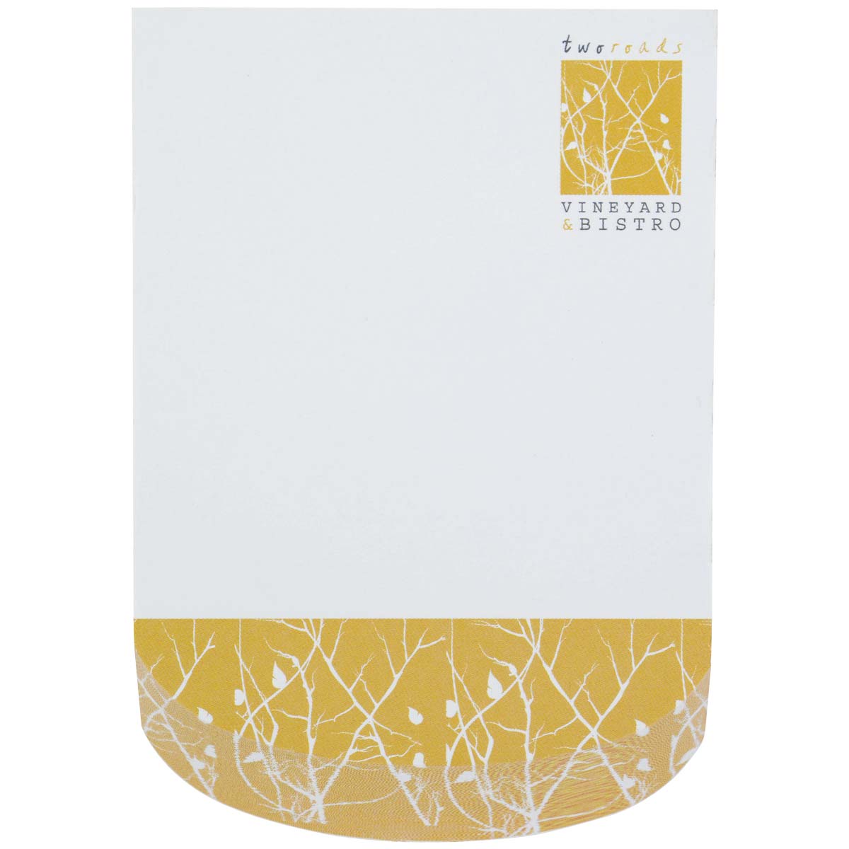 KOOZIE SOUVENIR STICKY NOTE BEVELED PAD (4" x 6")