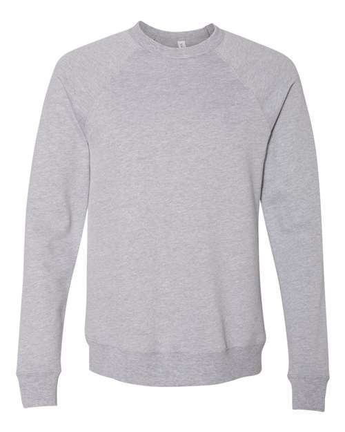 BELLA + CANVAS SPONGE FLEECE RAGLAN CREWNECK SWEATSHIRT