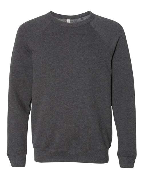 BELLA + CANVAS SPONGE FLEECE RAGLAN CREWNECK SWEATSHIRT