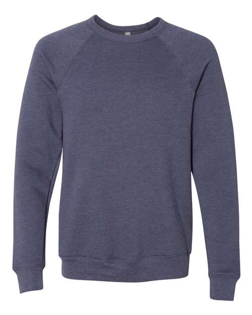 BELLA + CANVAS SPONGE FLEECE RAGLAN CREWNECK SWEATSHIRT