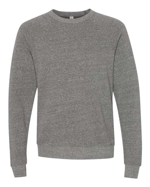 BELLA + CANVAS SPONGE FLEECE RAGLAN CREWNECK SWEATSHIRT