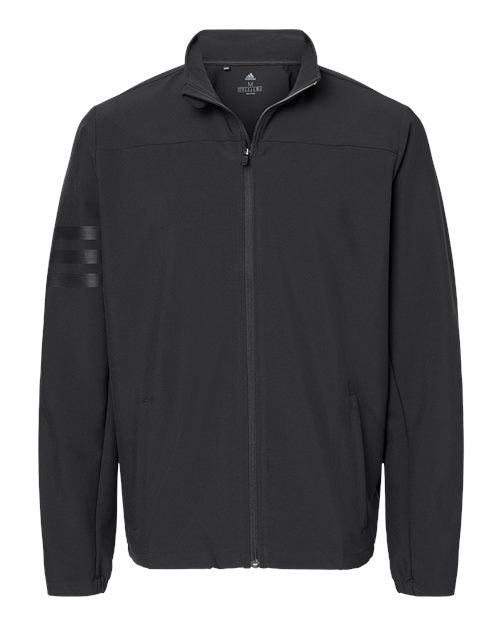 ADIDAS MEN'S 3-STRIPE FULL-ZIP JACKET
