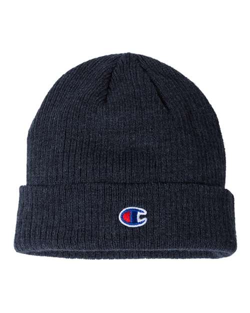 CHAMPION RIBBED KNIT CUFF TOQUE