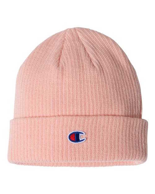 CHAMPION RIBBED KNIT CUFF TOQUE