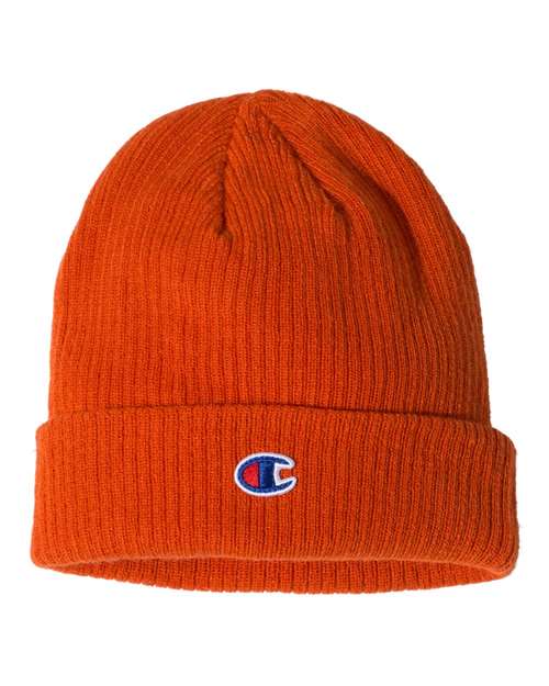 CHAMPION RIBBED KNIT CUFF TOQUE