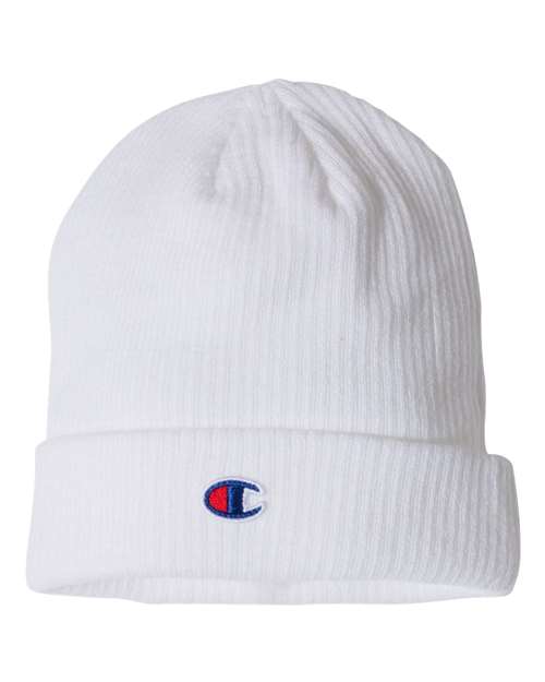 CHAMPION RIBBED KNIT CUFF TOQUE