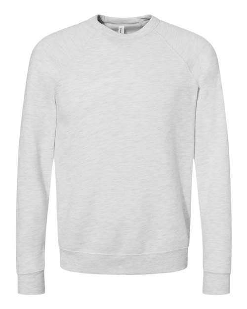 BELLA + CANVAS SPONGE FLEECE RAGLAN CREWNECK SWEATSHIRT