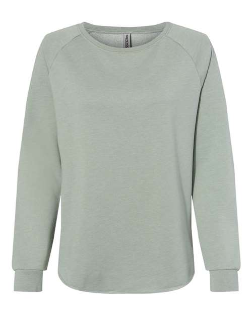 INDEPENDANT TRADING CO. LADIES CALIFORNIA WAVE WASH CREWNECK SWEATSHIRT