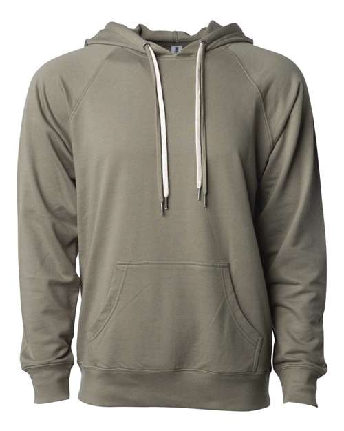 INDEPENDANT TRADING CO. ICON LIGHTWEIGHT LOOPBACK TERRY HOODED SWEATSHIRT