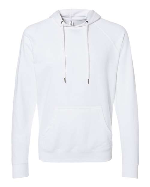 INDEPENDANT TRADING CO. ICON LIGHTWEIGHT LOOPBACK TERRY HOODED SWEATSHIRT